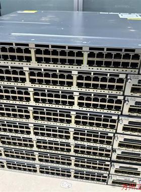 议价直拍不发:(请询价)思科三层千兆交换机WS-C3750X-48P-S,带C3