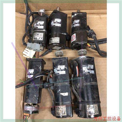 议价直拍不发:拆机omron伺服电机W05030L  U10030HA W