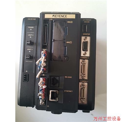 议价直拍不发:基恩士cv-x100ap视觉控制器,包好用现货一套.
