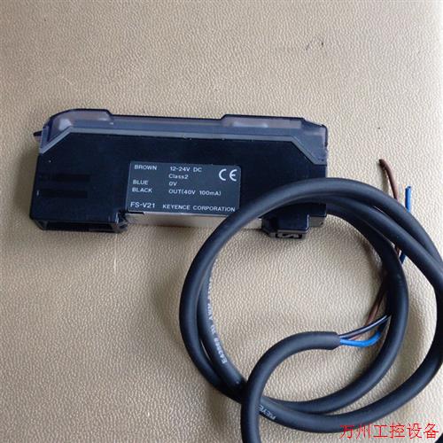 议价直拍不发:原装拆机KEYENCE/基恩士光纤放大器 FS-V21现货实