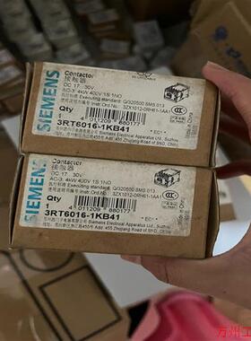 议价直拍不发:询价接触器 3RT6016-1KB41 全新原装 外包议价