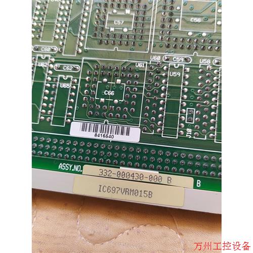 议价直拍不发:IC697VRM015-B美国GE发那科内存影像模块