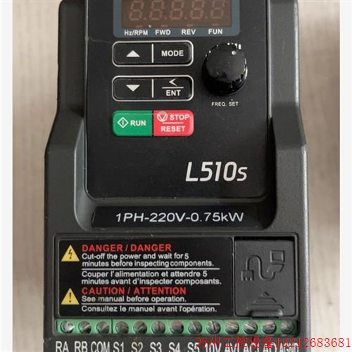 议价直拍不发:议价东元变频器,型号:L510-201-SH1-N,实物图片