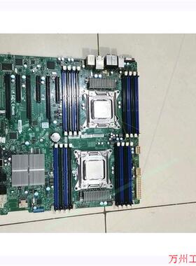 议价直拍不发:拆机服务器x79双路超微x9DAi rev1.02 支持v2