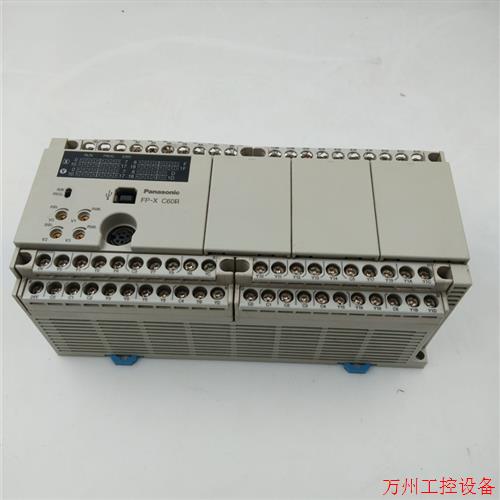 议价直拍不发:原装拆机PLC可编程控制器AFPX-C60R 现货实物图