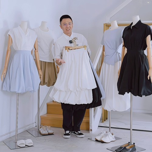 一眼心动花苞裙减龄可爱公主裙