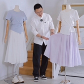 杰唯卡 优雅显瘦A字仙女裙 温柔气质减龄白色半身裙2026春夏新款