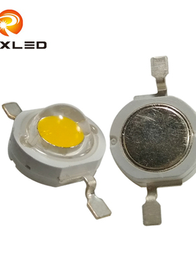 LED3V台湾新世纪芯片1W大功率白光6000K暖光3000K中性白3800K灯珠