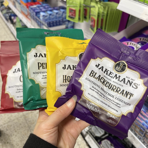 英国进口茴香桉叶润喉糖薄荷糖蜂蜜柠檬护嗓清新凉护嗓糖