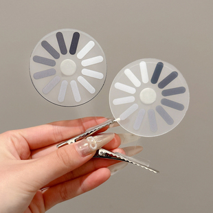 大脑加载中宕机发夹女创意搞怪边夹头饰送朋友的礼物刘海夹子发卡