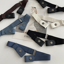 懒人腰带隐形皮带牛仔裤 带 子男女腰围松紧弹力军训专用收腰神器裤