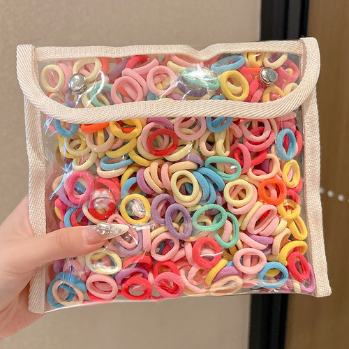 儿童可爱宝宝拇指发圈弹性好皮筋