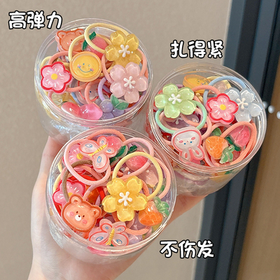 儿童卡通发圈不伤发小女孩扎头发