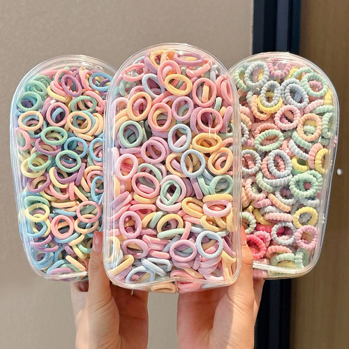 多巴胺彩色毛巾圈儿童高弹力发圈
