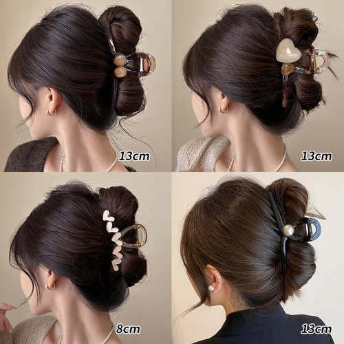 大号发夹抓夹女高级感