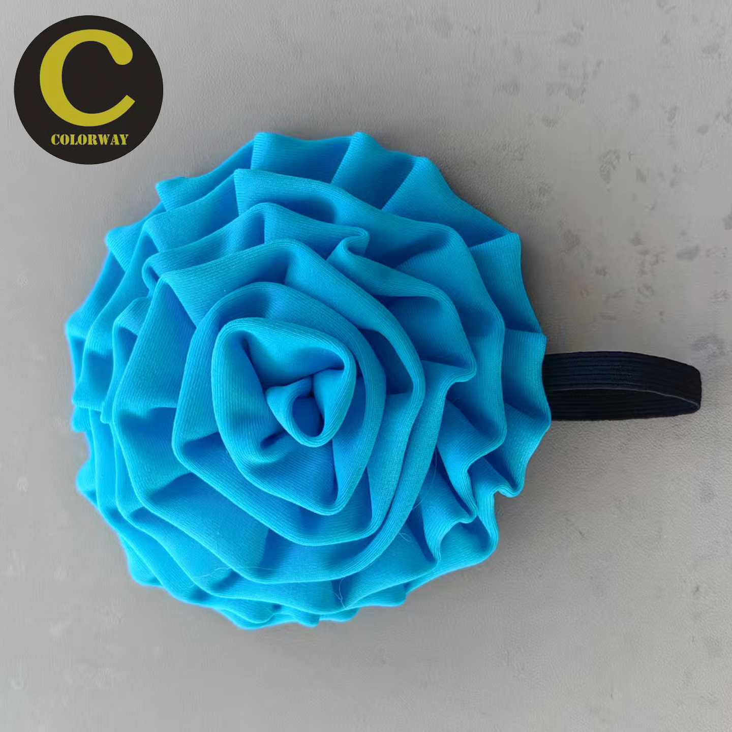 Colorway/康乐为英国莱卡面料拉丁舞练习比赛头花配饰45042