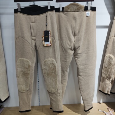 雅喜达2025冬男士加厚羊毛护中护保暖裤6741内搭护膝棉裤加肥6743