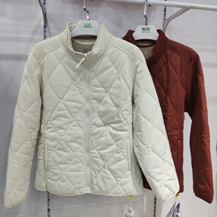 羊毛棉服棉袄女2025冬 羽伦美9908山羊绒立领多宝衣外套女加厚开衫