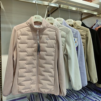 猫有范8803秋冬女白鸭绒轻羽绒服修身上衣棉袄外套立领拉链保暖衣