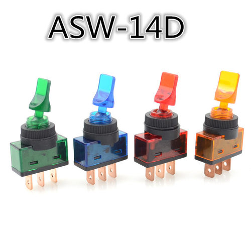 ASW-14D带灯钮子开关安装孔12MM