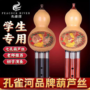 葫芦丝乐器C调降b调DGF黑檀红木小学生成人专业演奏型品牌旗舰店