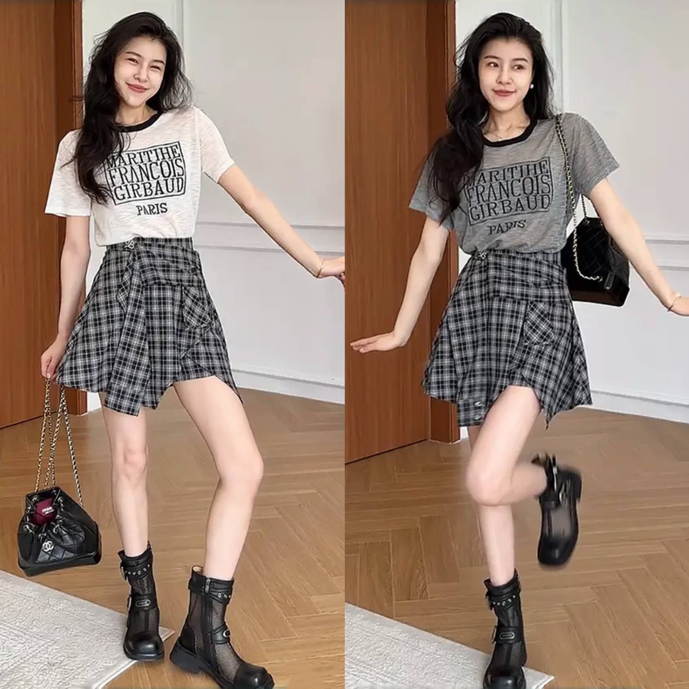 又酷飒的穿搭套装夏季韩版