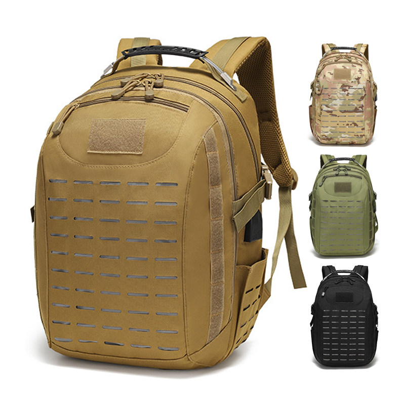 户外运动背包龙蛋迷彩战术双肩包男女徒步旅行登山包大中学生书包