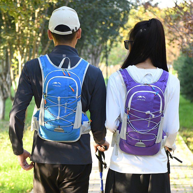 YINGLANG骑行水袋双肩包男女户外运动徒步登山包轻便防水背包20L