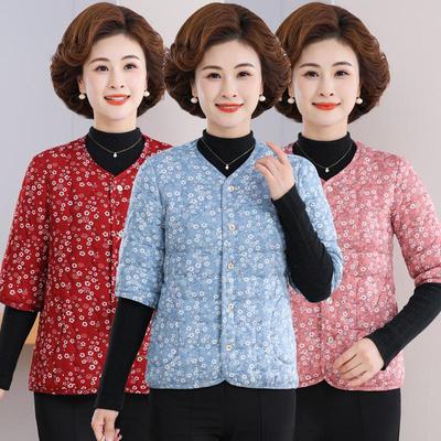 中老年棉马甲加厚短袖背心