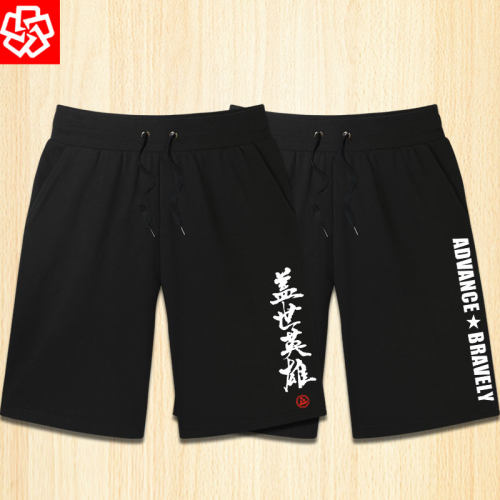 男士夏季胖子加肥薄款运动大裤衩