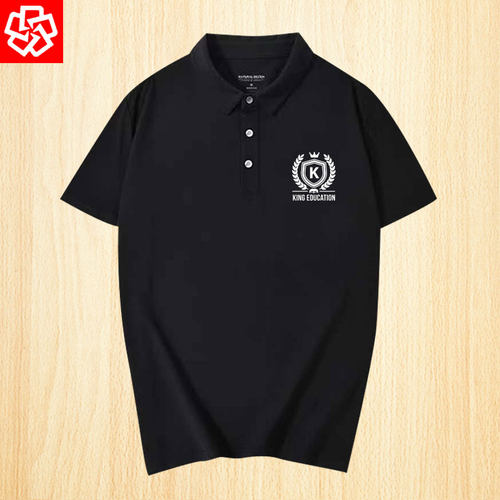夏季短袖t恤青少年运动polo衫