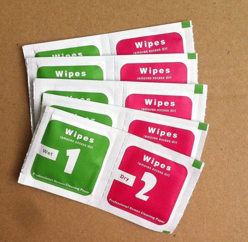 酒精包干湿包手机贴膜屏幕清洁