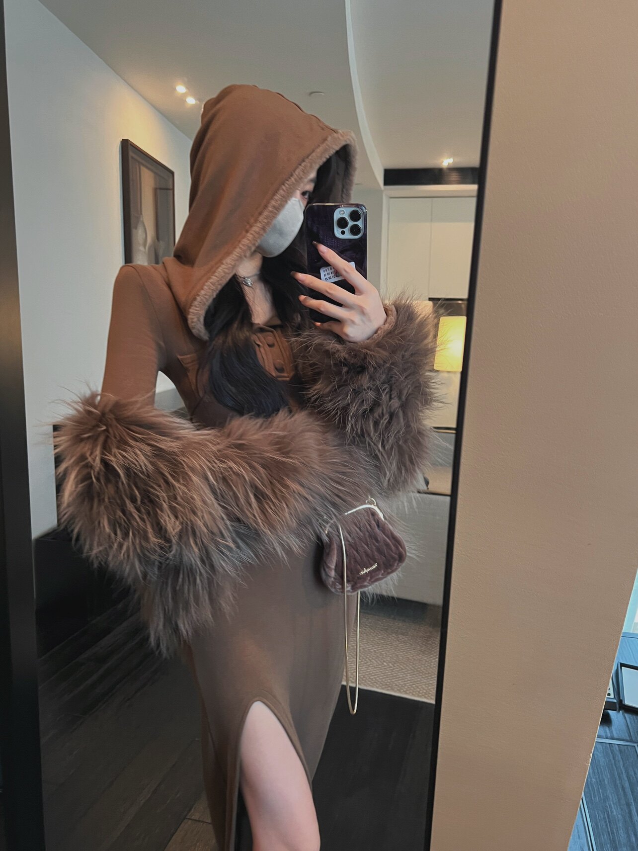 INMIMIFACE毛毛外套