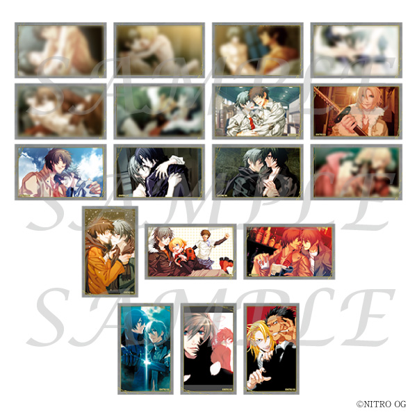 33谷子铺-NITRO CHiRAL N+C 20周年展 东京场贩 透卡咎狗之血现货