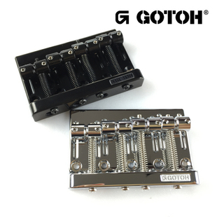 日产GOTOH 银色 黑色 电贝司固定琴桥 电贝斯拉弦器拉弦板 201B-4