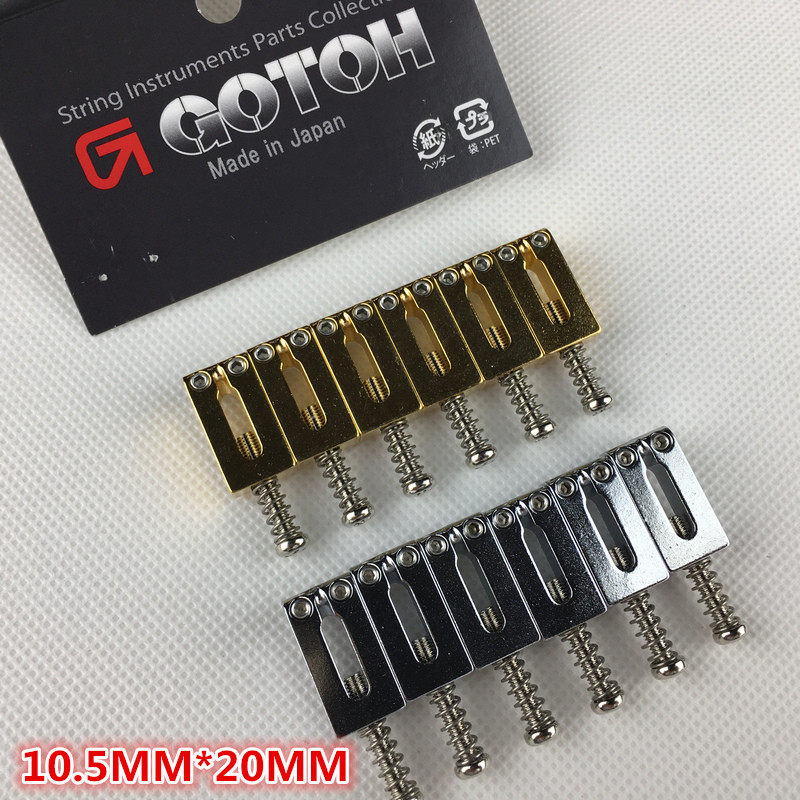 日产 GOTOH 芬达 ST 电吉他 单摇琴桥 琴码 颤音系统弦码琴鞍 S21