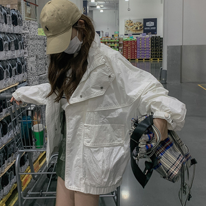 22新款！！现货！！宽松运动风校服风风衣 Q120P135K188图片