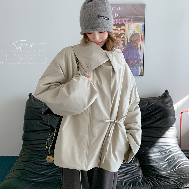 新品！！现货诧寂风立领棉衣D322P215K318，女装棉衣/棉服，两个王小姐