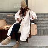 新款！现货！羊羔毛拼接羽绒衣D350P275K398，女装羽绒服，两个王小姐