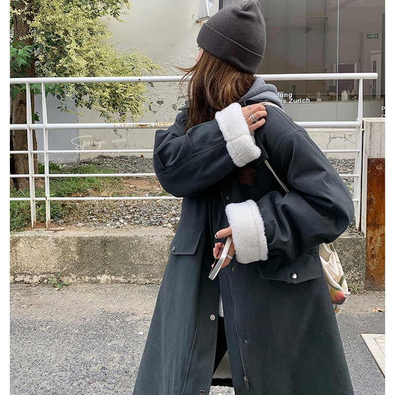 秋冬现货！两色加绒派克服D302P230K378,女装派克服,两个王小姐