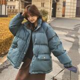 现货！！爆版简约短款羽绒服标50绒D186P175K278，女装羽绒服，两个王小姐