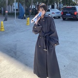 2022春季现货!慵懒风怎么穿都好看的风衣C116P145K198，女装风衣，两个王小姐