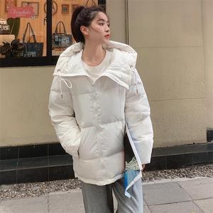 秋冬新款！ 连帽双拉链简约小白羽绒服  庆后出货 D206P160K248图片