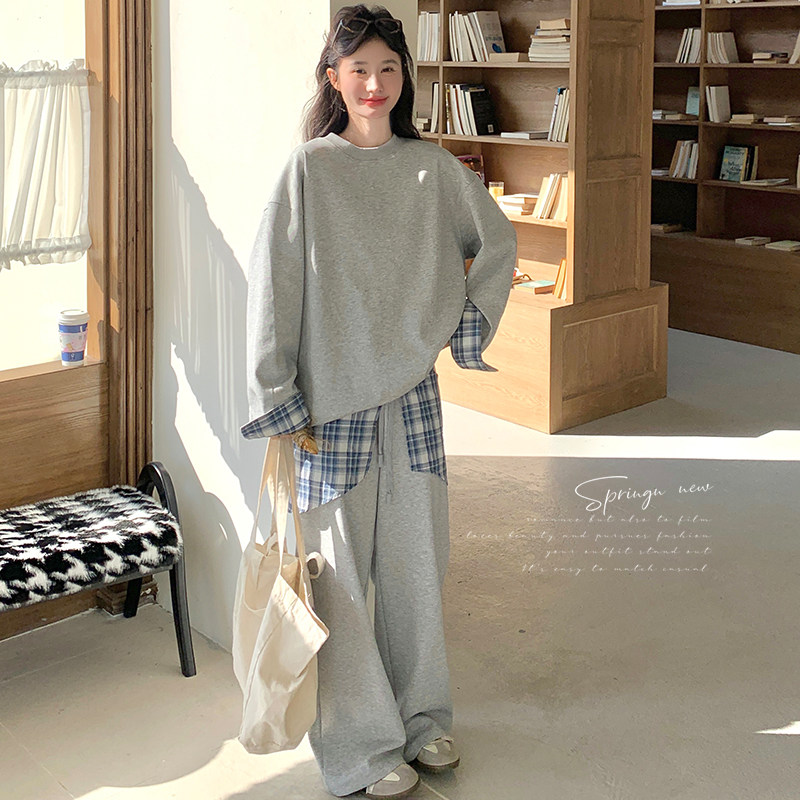 春款现货！卫衣裤子屁帘三件套C235P180K268,女装卫衣/绒衫,两个王小姐