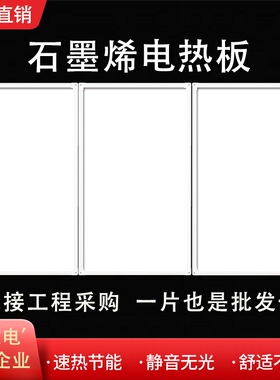 石墨烯碳晶取暖器墙暖壁挂式壁画电暖神器器家用节能电热板暖气片