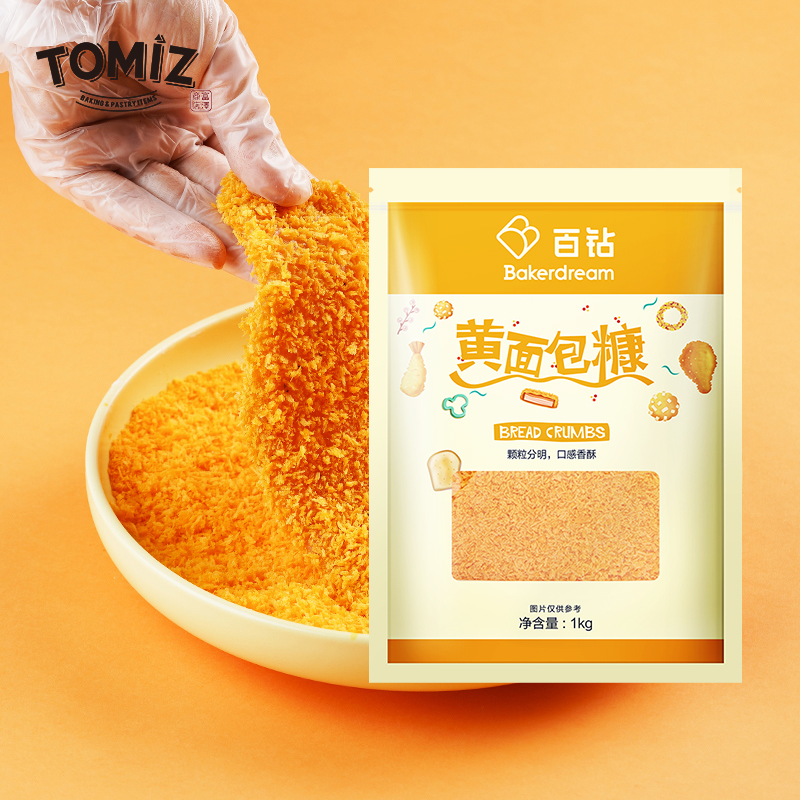 TOMIZ富泽商店百钻黄面包糠200g