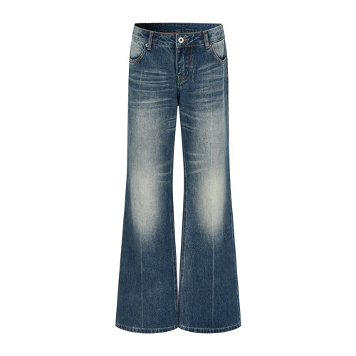 MHV ARCHIVE 重水洗做旧女士中低腰牛仔裤