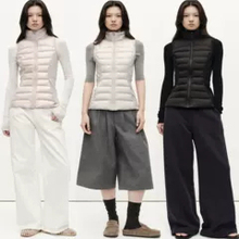 MHV ARCHIVE 新款 女士修身运动 90白鸭绒羽绒马甲背心