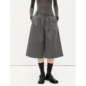 MHV 女士秋冬七分裤 ARCHIVE 羊毛混纺