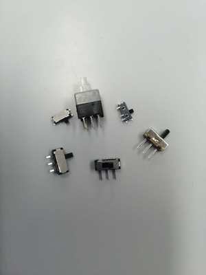微型开关三脚两档波动开关卧式贴片波动开关小型滑动开关按钮开关 清秋的一个小店 淘优券